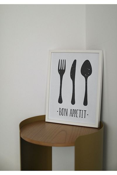 Arthopia Bon Appetit Καλή όρεξη Προϊόντα κουζίνας Αφίσα Δώρο Διακόσμηση Σχέδιο Ζωγραφική