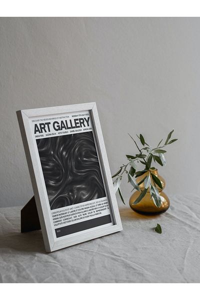 Arthopia Pinterest Black Art Gallery Πίνακας υψηλής ποιότητας σχεδίου με πλαίσιο αφίσας