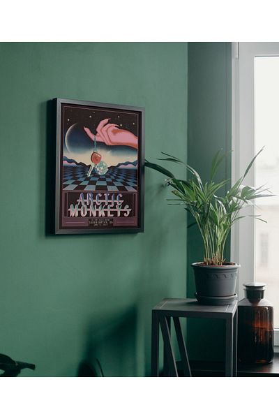 Arthopia Arctic Monkeys Design Music Pinterest Αφίσα με κορνίζα Δώρο Διακόσμηση Σχέδιο Ζωγραφική