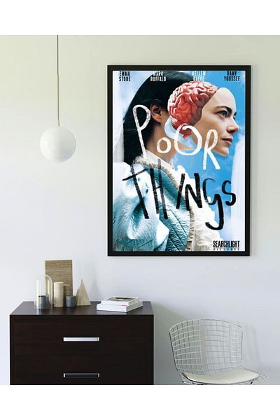 Arthopia Poor Things 8 Αφίσα ταινίας ταινίας Pinterest Δώρο αφίσα με κορνίζα ζωγραφική καλλιτεχνική σχεδίαση