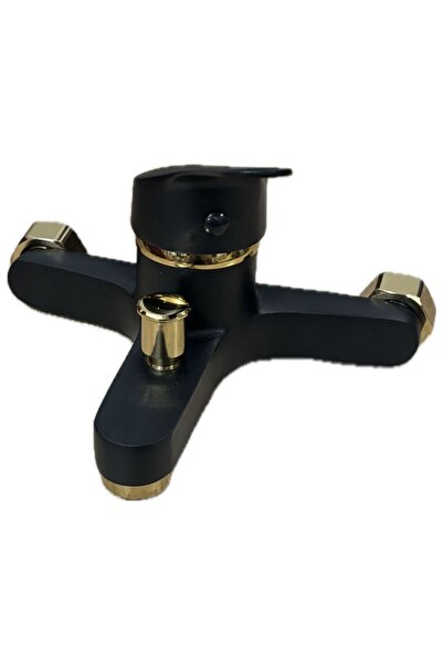 Home Banyo Bataryası (SİYAH-GOLD MİX AÇ KAPA BANYO BATARYASI)