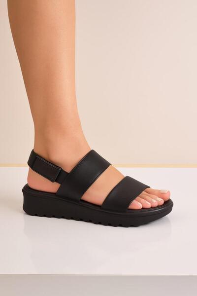 MODAONN White Double Strap Eva Beach Daily Summer Sandals Slippers