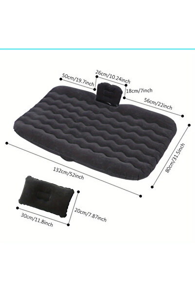 Space Araç seyahat yatağı gri / SYES36