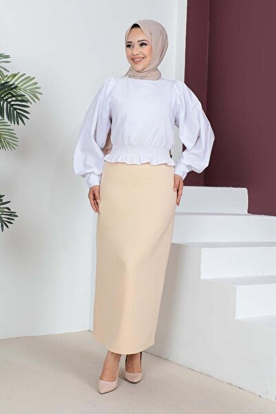 NRS Φούστα με μολύβι ΜΠΕΖ