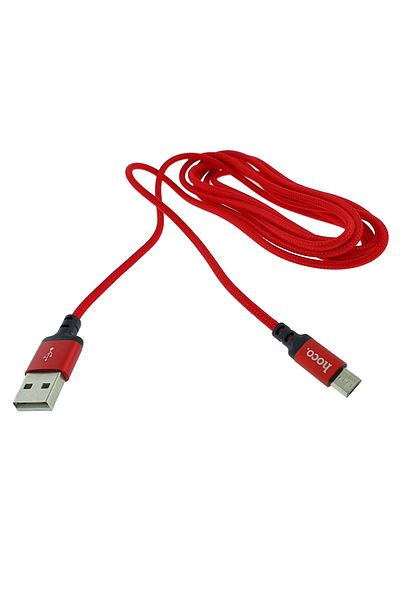 Hoco Charging and data cable with USB-A male to micro-USB male connectors, HOCO 06291, X14 Times Speed