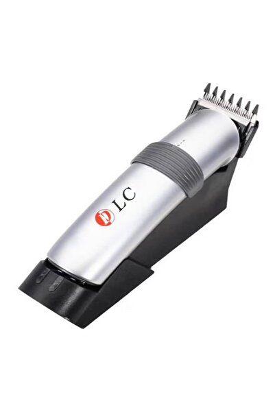 DLC طقم ماكينة قص الشعر القابلة لإعادة الشحن 7 في 1، رمادي/أسود، 17.5 سم