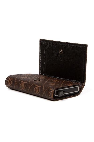 Newish Polo Women's Mechanized Card Holder and Wallet - Brown