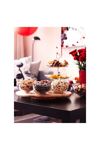 IKEA Lazy Susan, solid wood, 39 cm