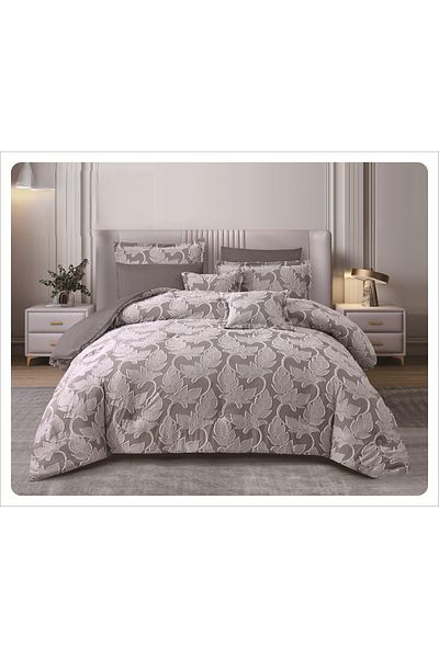 Red Rose Rosie Microfiber DOUBLE Bedding Set - 8 PIECE