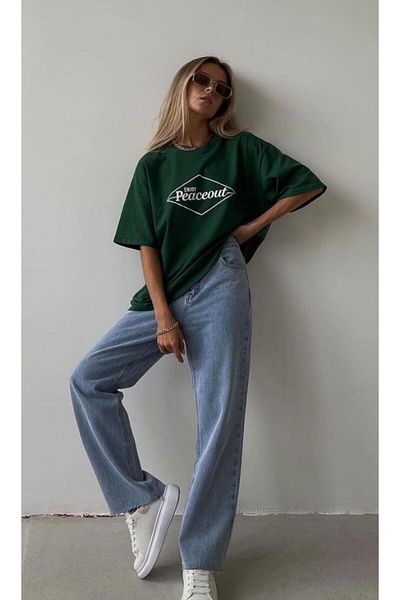 JANSO GROUP -Women Cotton Printed Wess Mama Tshirt Oversize Big Size