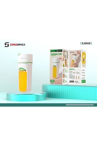 ZERO SPACE Zerospace ZJ2019 400ml Portable Juicer Cup for Easily Making Fresh Juices