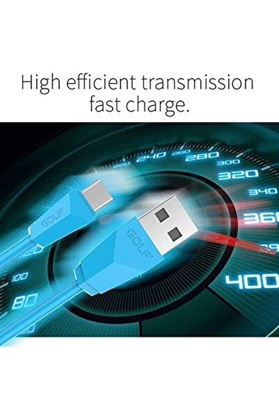 Golf GC-27t 1m USB-C/Type-C to USB Diamond 1.5A Quick Charging USB Data Cable for Galaxy S8 & S8+ / LG G6