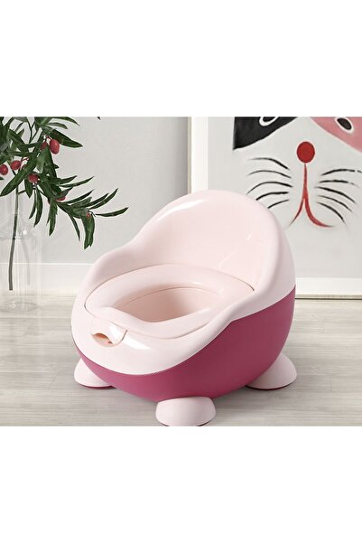 Little Mom Little Mom Smart Potty Pink baby potty with soft PU foam adapter, removable collection tray, ba