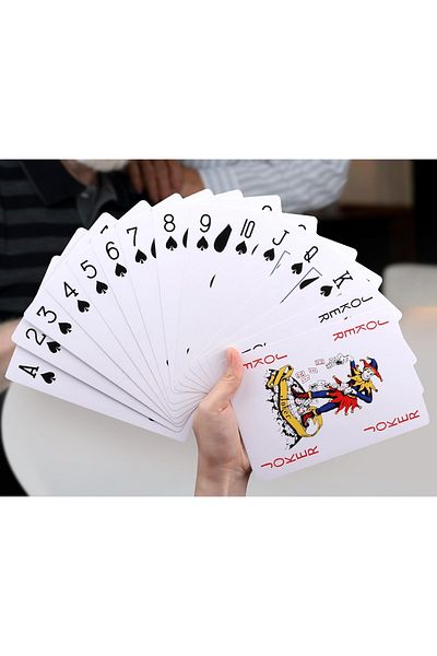 SPELT Very Large Playing Cards Giant Size Game Card Deck 16.8 X 11.9cm Party Gift 54Pcs