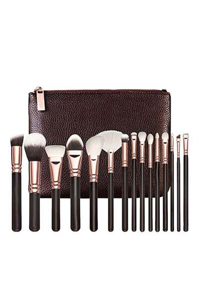 Yelajoy Professional Make-Up Brush Set RoseGold/Black