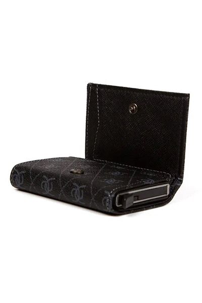 Newish Polo Women's Mechanized Card Holder and Wallet - Black
