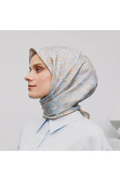 Armine ARMİNE ETNİK DESENLİ SAF İPEK EŞARP