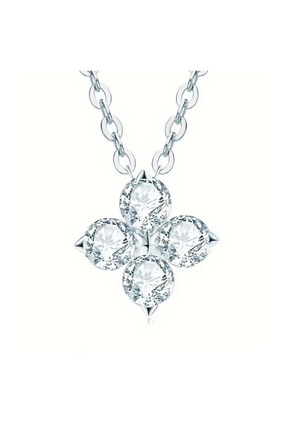 OEM Colier elegant cu diamante moissanite 0.3 Kt