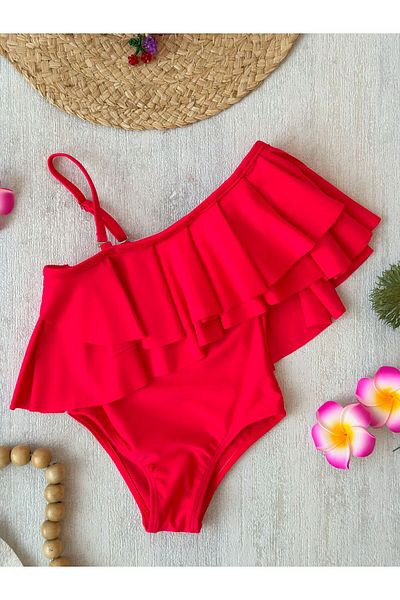 Lush Fashion Children's One-Piece Swimsuit