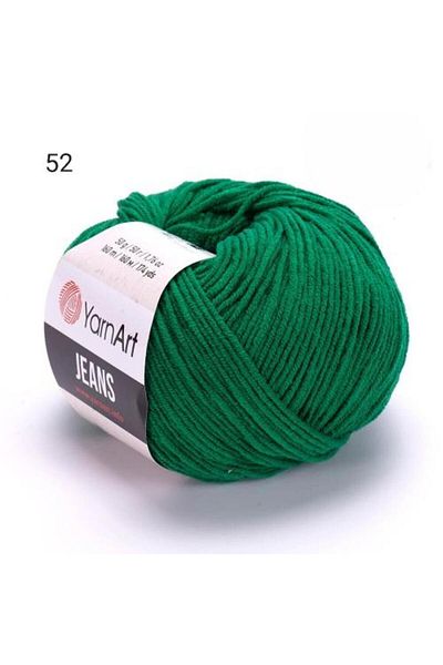 Yarnart YarnArt Jeans thread, color number 52, 1 spool