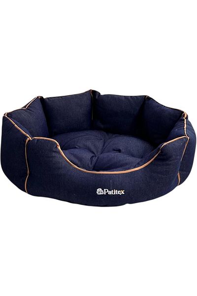 PATİTEX Luxury Comfort Sofa - Cat Dog Bed - Self Cushioned - Washable - Gabardine Fabric - Sofa Bed