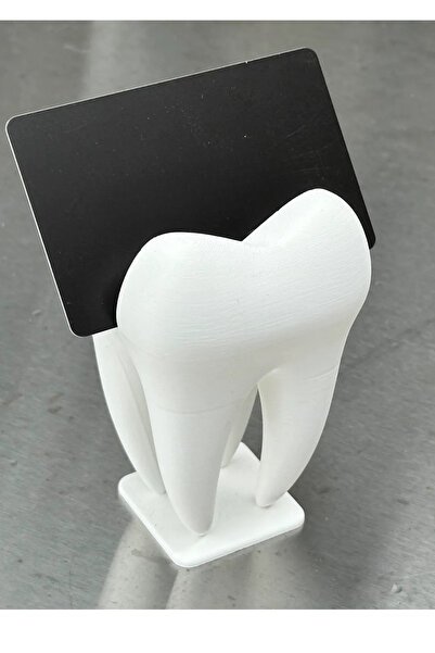 3D SerArt Diş Hekimi Masa Üstü Diş Kartvizitlik