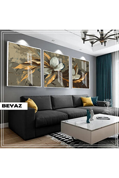 Harikabirev HARİKABİREV|SİYAH&GOLD SET ÇİÇEK KOMBİNİ (ARTISTIC) |ÇERÇEVELİ CA...