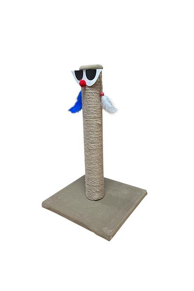 Glipet Clown Cat Scratching Khaki 45 cm