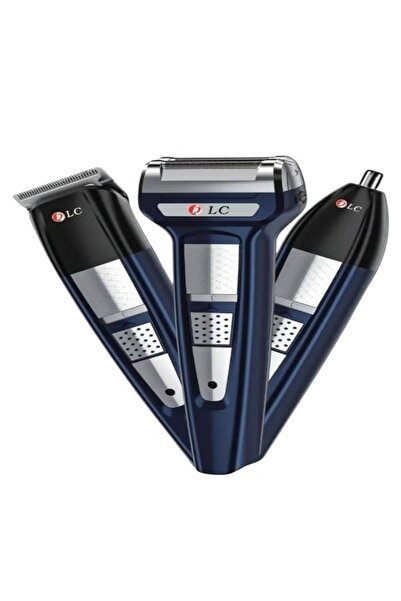 DLC ماكينة حلاقة كهربائية متعددة الوظائف 3 في 1، ماكينة قص شعر الأنف، ماكينة ...