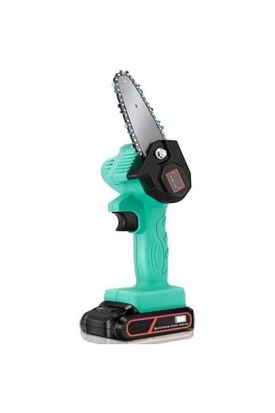 stuffix Ferăstrău electric de mână, dispozitiv de tăiere a lemnului, mini ferăstrău cu lanț, BRENCHIE