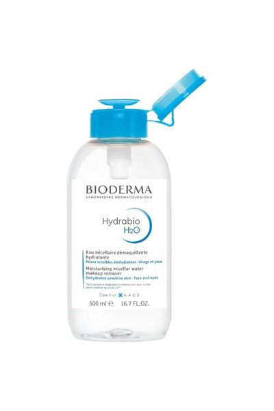 Bioderma ماء ميسيلار هيدرابيو H2O مرطب لإزالة المكياج من بيودرما - 500مل