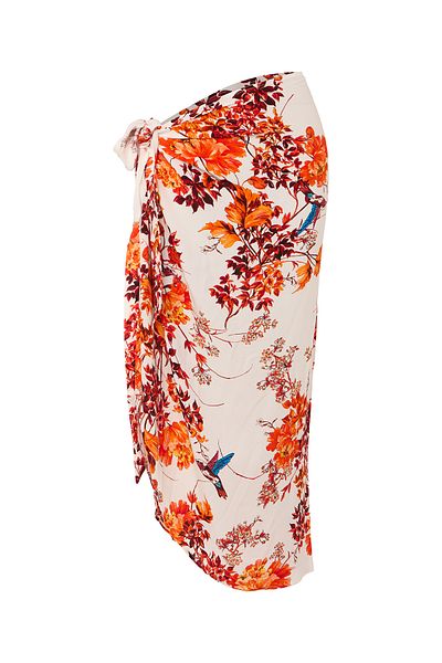 Eight Fashion Pareo lung multicolor pentru femei