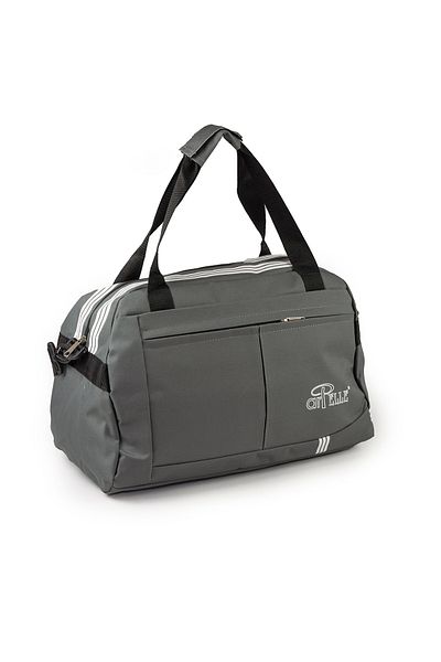 İMAKS Medium Size 45 cm Impertex Polyester Fabric Travel Sports Fitness Beach Bag Gray A500