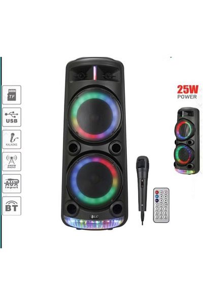 DLC Speaker with Microphone and Remote with Attractive Lighting