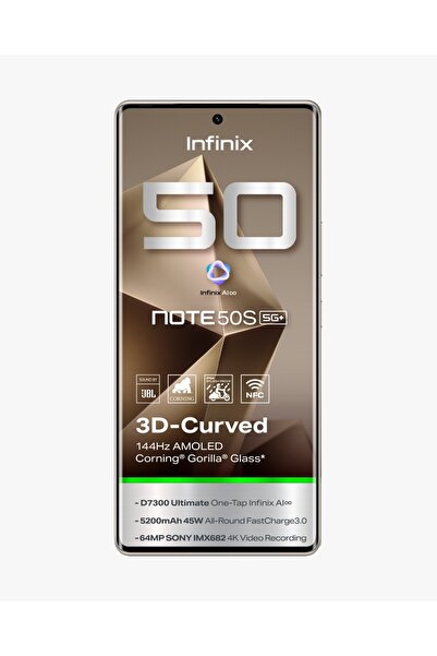 INFINIX "Infinix NOTE 50S 5G X6870 256+8 Titanium Grey"