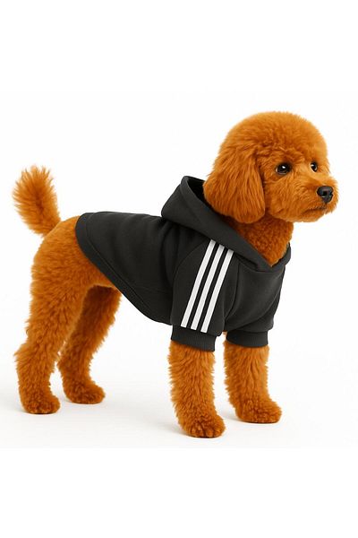 GTB Pet Hooded Dog Outfit Soft Three Thread Fabric Dog Hoodie Cat and Dog Outfit Clothes Coats