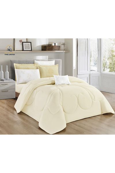 LIMITED Nova Microfiber Double Bedding Set – 7 Pieces