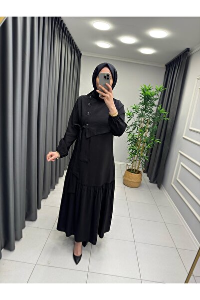 Designown Kuşgözü detaylı elbise