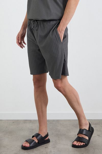Fulla Moda Ριγέ ζακάρ σορτς
