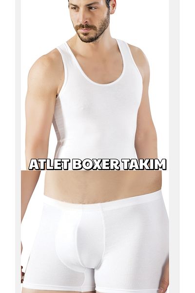 LÜXDRM Luxury Drm Men's Bamboo Lycra Sweatproof Like No Undershirt Boxer Suit