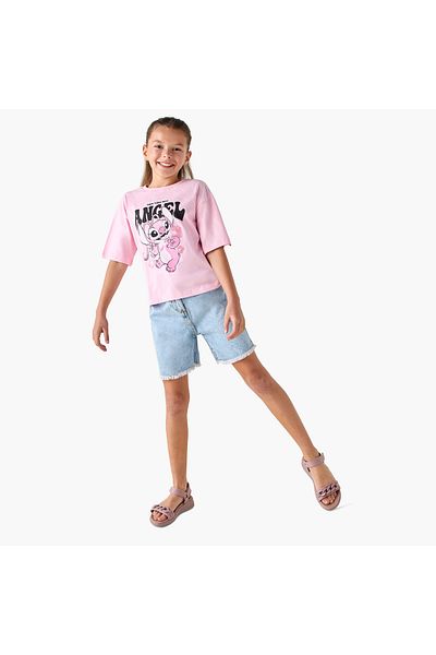 Juniors شورت جينز للبنات