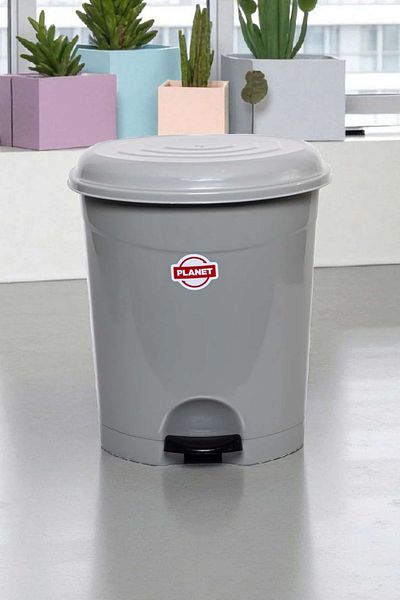 ÇEÇEN HOME Pedal Press Trash Can 2 No 6 Lt (Length: 23 cm Width: 21 cm)