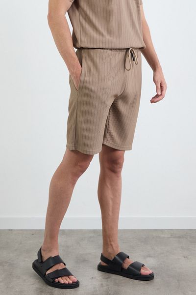 Fulla Moda Ριγέ ζακάρ σορτς