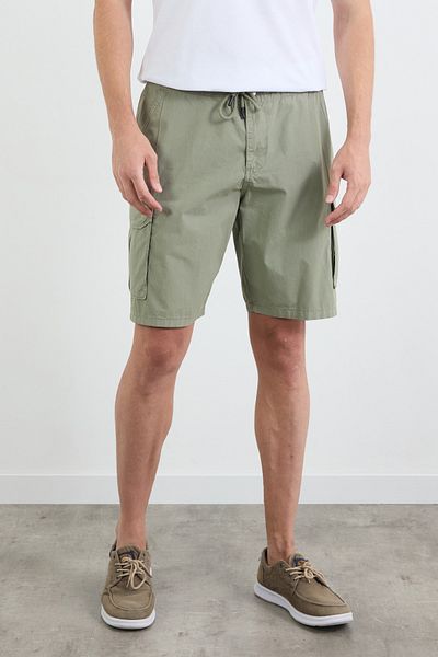 Fulla Moda Σορτς από ύφασμα αλεξίπτωτου με τσέπη Cargo