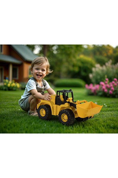 Cici Oyuncak Kız Erkek Çocuk Park Bahçe Kum Oyuncakları Büyük Boy Kepçe 28x60...