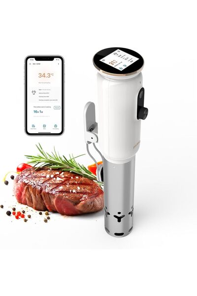 Inkbird جهاز طهي سوس فيد واي فاي ISV-101W، جهاز طهي سوس فيد بقوة 1000 واط، مع...