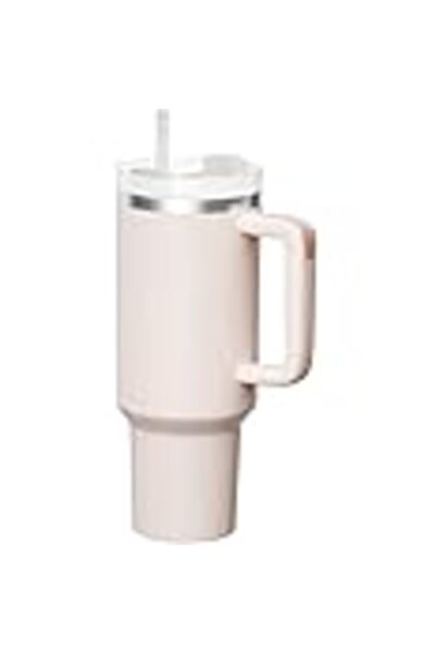 Generic 40oz Rhinestone Tumbler with Handle, Insulated Stainless Steel Travel Coffee Mug with Straw&Lid, Lar