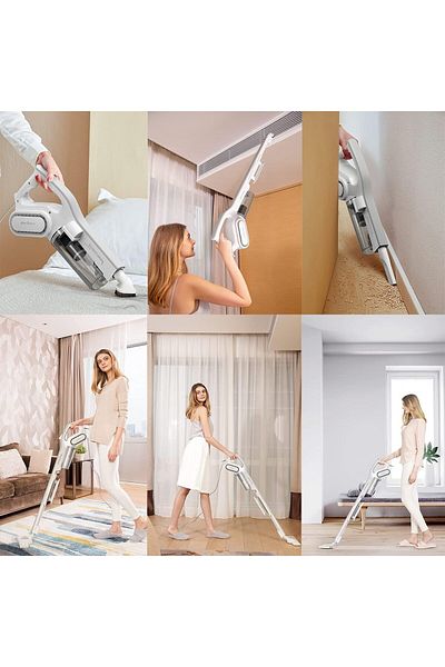 Deerma DX700 3 in 1 Handheld Vacuum Cleaner,Vacuum 600W 15Kpa 0.8L Capacity Dust Box