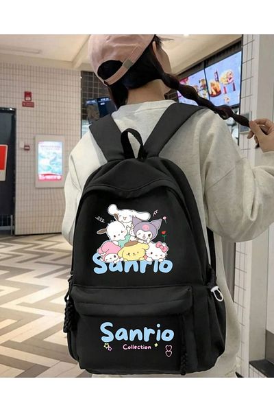 Touz Moda Kitty Friends Printed School, Dershane, Course Backpack