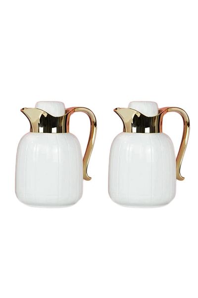 DVINA 2-piece thermos set for tea and coffee, 1 liter + 1 liter, multiple colors
